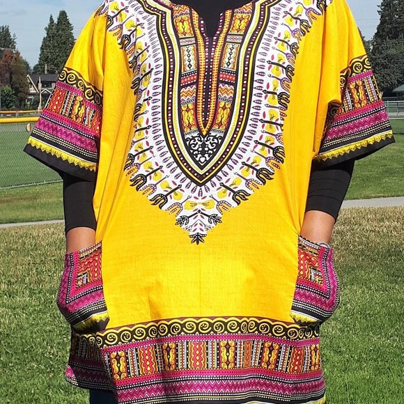 Bumblebee Dashiki Shirt - Picture 1 of 1